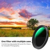 Kính lọc Filter K&F Concept 2 in 1 D-Series ND2-32+CPL