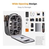 Ba lô máy ảnh K&F Concept KF13.134/V1/V2/V3/V4 , 15-15.6 Inch Laptop