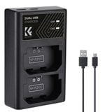 Bộ pin sạc máy ảnh K&F Concept NP-FZ100 2280mAh - KF28.0016