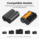 Bộ pin sạc máy ảnh K&F Concept NP-W235 2200mAh - KF28.0018