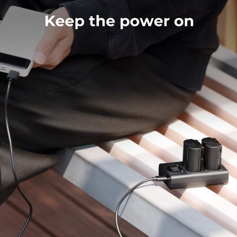 Bộ pin sạc máy ảnh K&F Concept NP-W235 2200mAh - KF28.0018