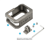 Khung kim loại Telesin Gopro Hero 8 có Filter, gài đèn