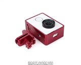Khung viền kim loại Cho Camera Xiaomi, màu đỏ
