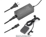 Bộ pin giả KingMa LP-E10 với Bộ chuyển đổi nguồn điện EU plug Power adapter