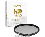 Kính lọc Filter Hoya HD NANO CPL (HD3) MKII 49-82mm