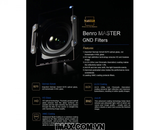 Kính lọc Filter vuông Benro Master GND8 (0.9) Hard 170x190mm
