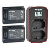 Bộ 2 pin 1 sạc đôi Ver 3 Kingma cho Sony NP-FZ100