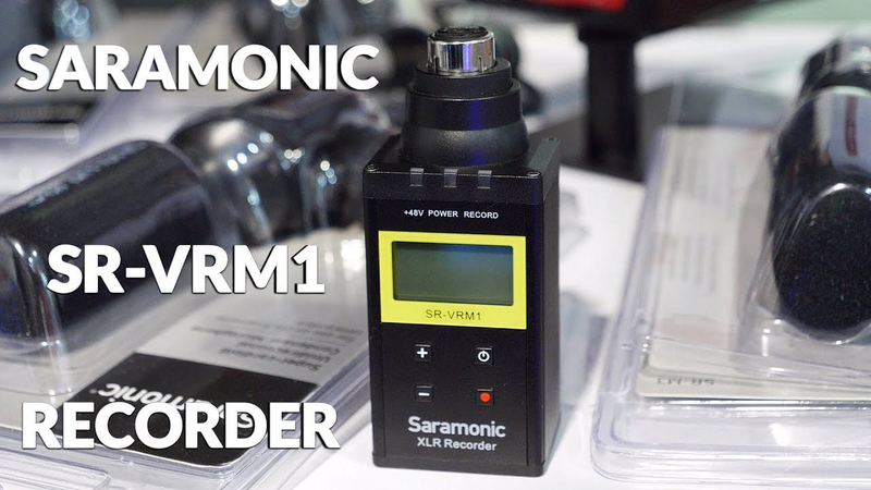 Saramonic SR-VRM1 XLR Recorder - YouTube