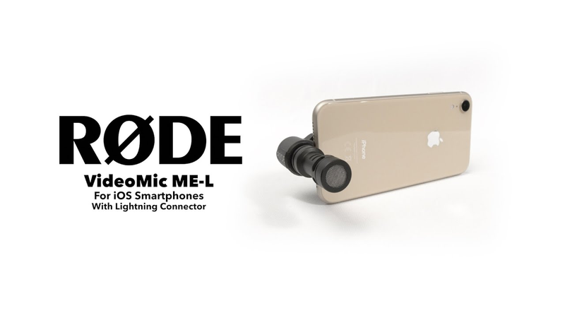 Rode VideoMic ME-L for iOS Smartphones with Lightning Connector | Gear4music - YouTube