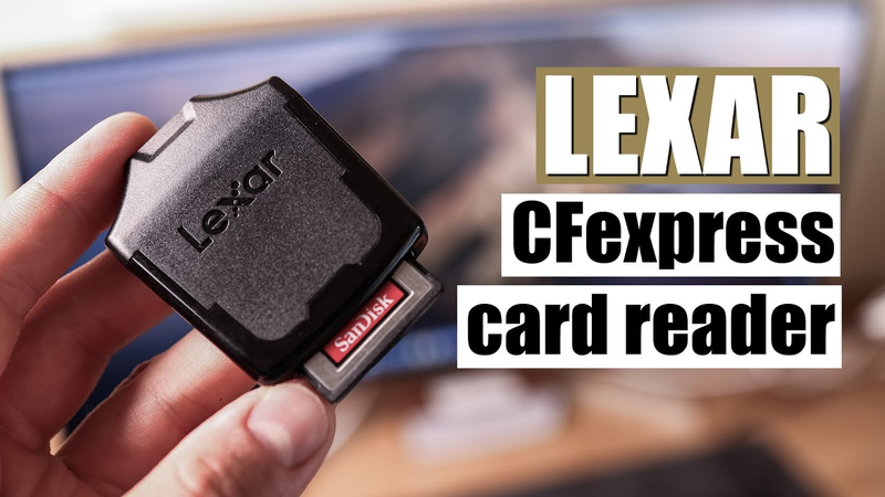 Lexar CFexpress card reader | iPad Pro and MacBook test| EOS R5 & 1Dx MK III [4K] - YouTube