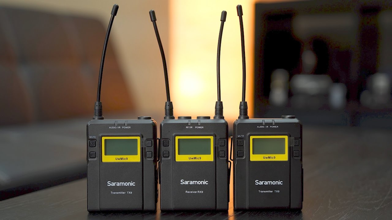 Saramonic UWmic9 Review & Comparison to RodeLink Wireless Filmmaker - YouTube