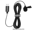 Mic 6M USB Lavalier Microphone for PC & MAC _ SR-ULM10L