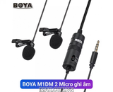 Mic đôi gài áo Boya BY-M1DM