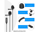 Mic thu âm Boya BY-M3D, cổng Type C