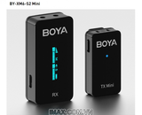 MIC THU ÂM BOYA BY-XM6-S1 MINI (TX+RX)- HÀNG CHÍNH HÃNG