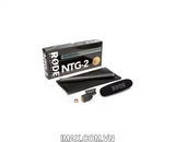 Mic thu âm Rode NTG2 phỏng vấn Condenser Shotgun Microphone