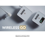 Mic thu âm Rode Wireless Go (2 màu Đen/Trắng)