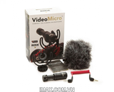 Mic thu âm VideoMicro Rode dùng cho máy ảnh