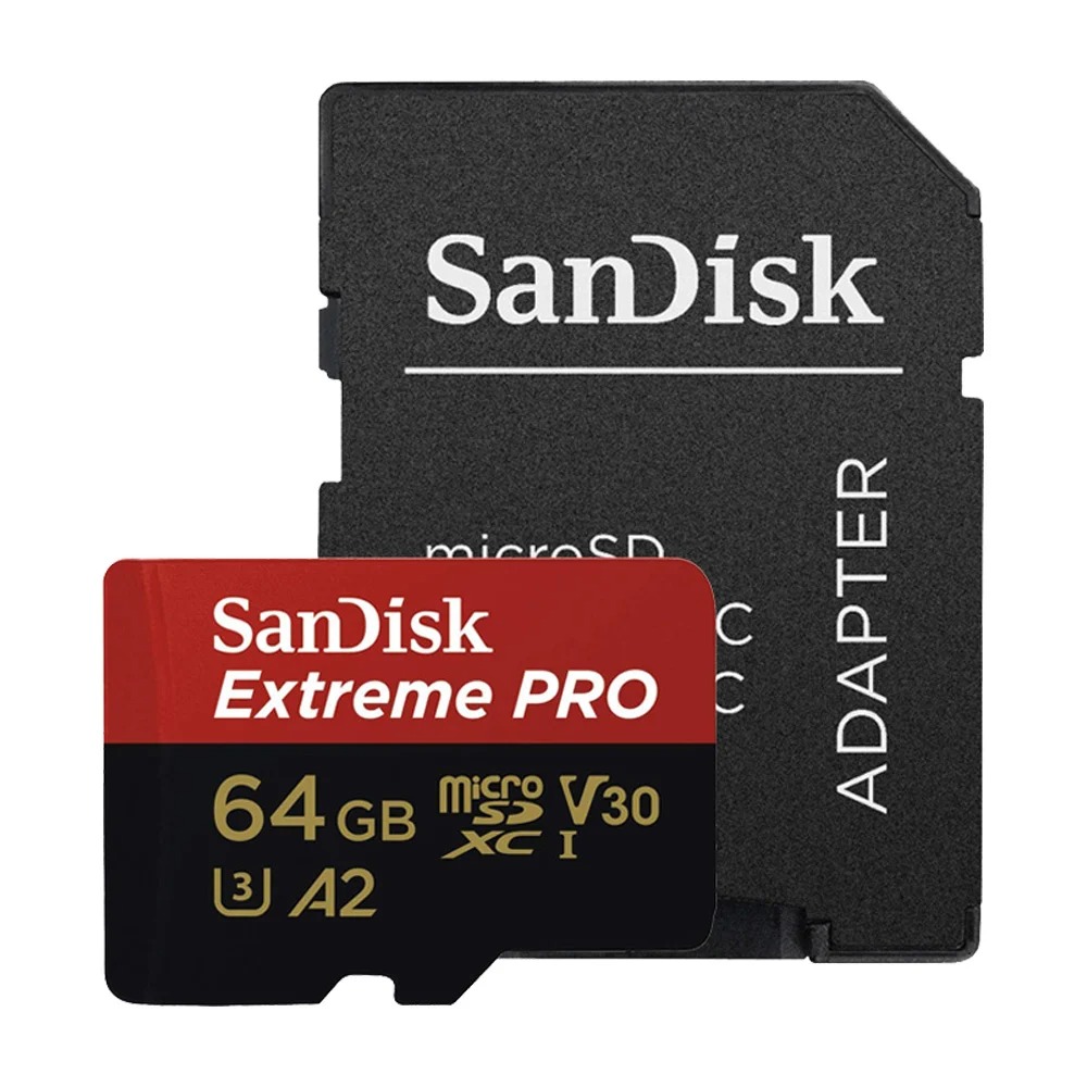 Thẻ nhớ MicroSD 64GB Sandisk Extreme Pro 200 MB/s (Bản mới nhất)