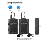 Micro thu âm không dây Boya BY-WM4 Pro-K4, Cổng Lightning