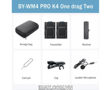 Micro thu âm không dây Boya BY-WM4 Pro-K4, Cổng Lightning