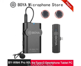 Micro thu âm không dây Boya BY-WM4 Pro K5, Cổng Type C - Chính hãng