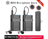 Micro thu âm không dây Boya BY-WM4 Pro-K6, cổng Type C