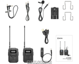 Micro thu âm không dây Boya BY-WM6S thế hệ UHF mới, Chính hãng