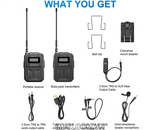 Micro thu âm không dây Boya BY-WM6S thế hệ UHF mới, Chính hãng