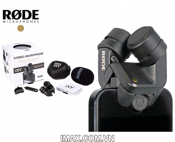 Micro thu âm Rode i-XY stereo microphone cho iPhone/iPad – iMax.com.vn