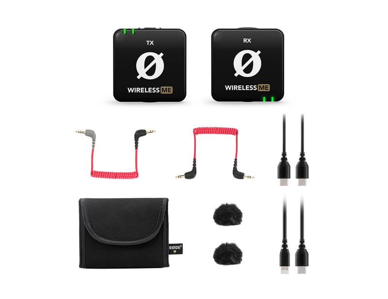 Giắc cắm TRS 3.5 mm trang bị trên bộ thu giúp RODE Wireless ME tương thích với một loạt thiết bị