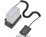 Bộ Giả Pin/ Pin ảo Dummy Battery Sony DR-EN-EL15 và Đế pin Kingma BM-F980D