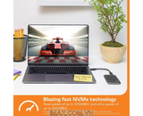 Ổ Cứng Di Động SSD WD My Passport Type C 3.2 Gen 2 WDBAGF0010BGY 1TB