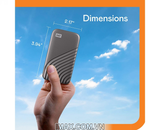 Ổ Cứng Di Động SSD WD My Passport Type C 3.2 Gen 2 WDBAGF0010BGY 1TB