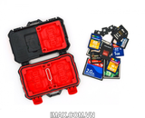 Đầu đọc thẻ kiêm Hộp đựng thẻ nhớ Backpacker, 3CF, 2SD, 3 Micro, 1 Chọc sim, tặng 1 chọc sim