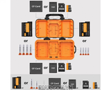 Hộp đựng thẻ nhớ - pin máy ảnh, chống nước - chống sốc K&F Concept (KF31.079)