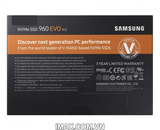Ổ cứng 250GB SSD Samsung 960 EVO PCIe NVMe M.2 2280