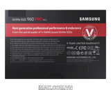 Ổ cứng 2TB SSD Samsung 960 Pro PCIe NVMe M.2 2280