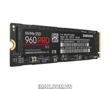 Ổ cứng 2TB SSD Samsung 960 Pro PCIe NVMe M.2 2280