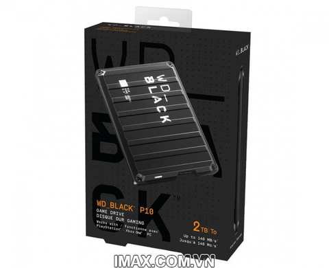 Ổ cứng di động HDD Portable 2TB WD Black P10