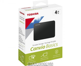 Ổ Cứng Di Động HDD USB 3.2 Gen 1 Toshiba Canvio Basic 4TB