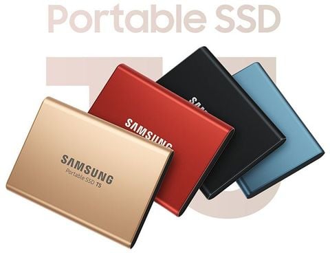 Ổ Cứng di động gắn ngoài Samsung Portable SSD T5 2TB 3.1 Gen 2 10Gbps