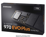 Ổ cứng SSD M2-PCIe 1TB Samsung 970 EVO Plus NVMe 2280