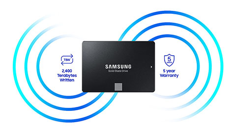 SSD Samsung 860 EVO 5 Year Warranty