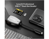 Đầu đọc thẻ Lexar Professional 2 in 1 (MicroSD, SD) USB Type-C Dual-Slot