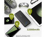 Pin dự phòng RAVPower RP-PB064 dung lượng 32000mAh