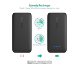 Pin dự phòng RAVPower RP-PB077, 10.000mAh, QC 3.0