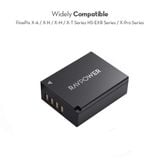 Bộ 2 pin và 1 sạc đôi Ravpower for Fujifilm NP-W126S
