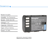Pin Kingma cho Panasonic DMW-BLF19
