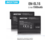 Pin máy ảnh Beston cho Nikon EN-EL15